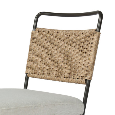 Four Hands Idalia Outdoor Dining Chair - Vergo Cream