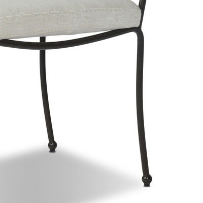 Four Hands Idalia Outdoor Dining Chair - Vergo Cream