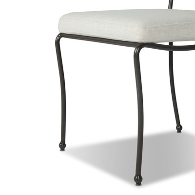 Four Hands Idalia Outdoor Dining Chair - Vergo Cream