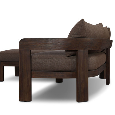 Four Hands Jackson Outdoor 2PC Sectional - LAF Chaise - Ellor Brown