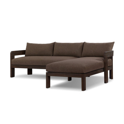 Four Hands Jackson Outdoor 2PC Sectional - RAF Chaise - Ellor Brown