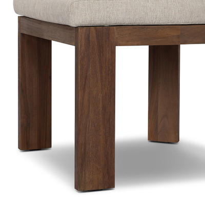 Four Hands Jackson Outdoor Armless Dining Chair - Ellor Beige