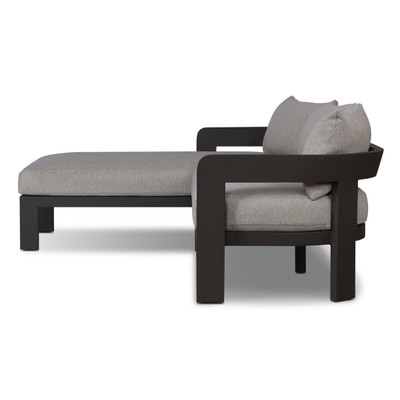 Four Hands Jackson Outdoor Metal 2PC Sectional - LAF Chaise - Concha Fog
