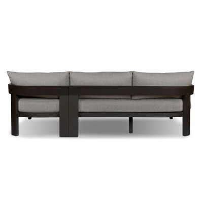 Four Hands Jackson Outdoor Metal 2PC Sectional - RAF Chaise - Concha Fog