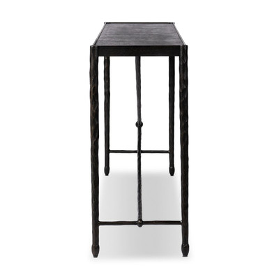 Four Hands Jade Console Table - Hammered Bronze