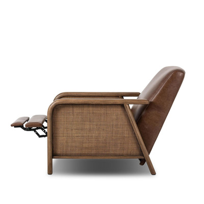 Four Hands Janek Recliner - Havana Brown