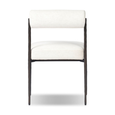 Four Hands Jazelle Metal Dining Chair - Crypton Nomad Snow