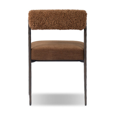 Four Hands Jazelle Metal Dining Chair - Laughlin Ochre