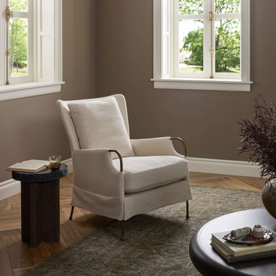 Four Hands Jenaya Chair - Bergamo Parchment