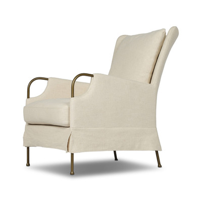 Four Hands Jenaya Chair - Bergamo Parchment