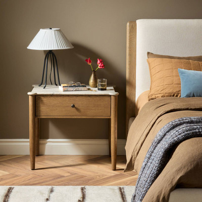 Four Hands Joah Nightstand - Light Brown Oak