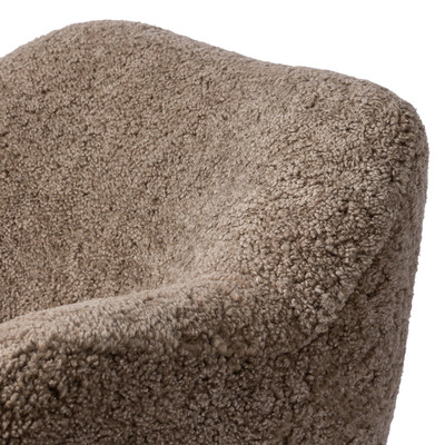 Four Hands Julius Chaise - Taupe Shearling
