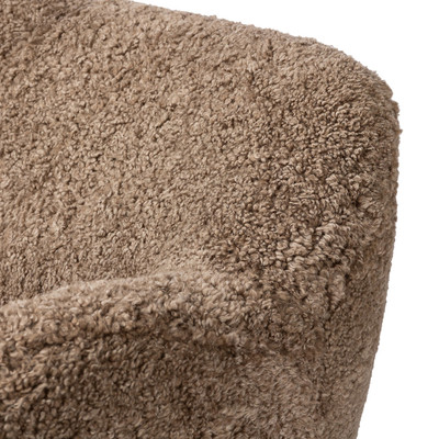 Four Hands Julius Sofa - 60" - Taupe Shearling