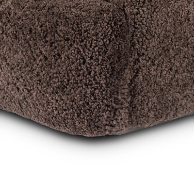 Four Hands Julius Swivel Chair - Cocoa Shearling