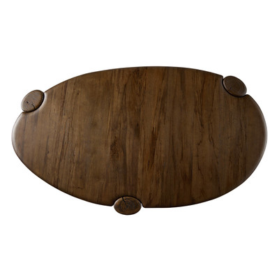 Four Hands Kamira Desk - Dark Spalted Primavera