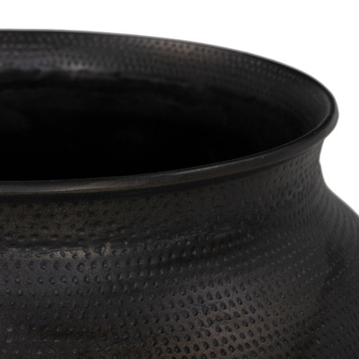 Four Hands Kavya Small Planter - Hammered Antique Bronze