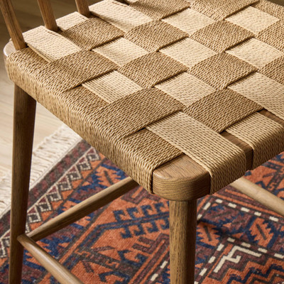Four Hands Kershaw Stool - Smoked Oak - Counter