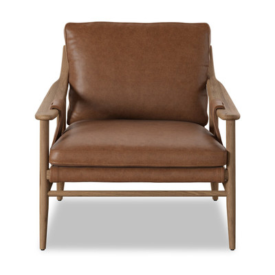 Four Hands Kimmery Chair - Chaps Saddle