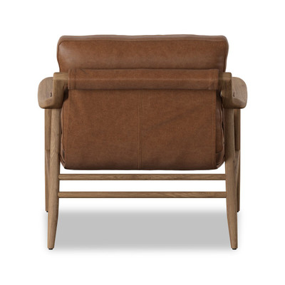 Four Hands Kimmery Chair - Chaps Saddle