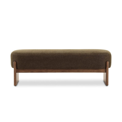Four Hands Kirby Accent Bench - 60" - Sutton Olive