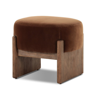 Four Hands Kirby Accent Stool - Surrey Ochre