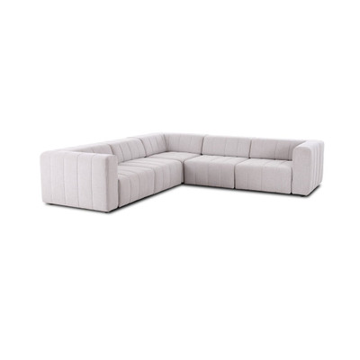 Four Hands Langham Power Recliner 5PC Sectional - Napa Sandstone