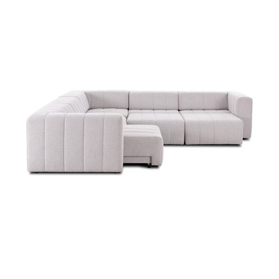 Four Hands Langham Power Recliner 5PC Sectional - Napa Sandstone