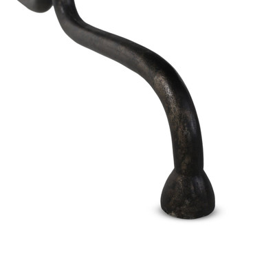 Four Hands Lenoir Outdoor Dining Table - 76" - Distressed Bronze