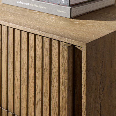 Four Hands Leo 5 Drawer Dresser - Rustic Grey
