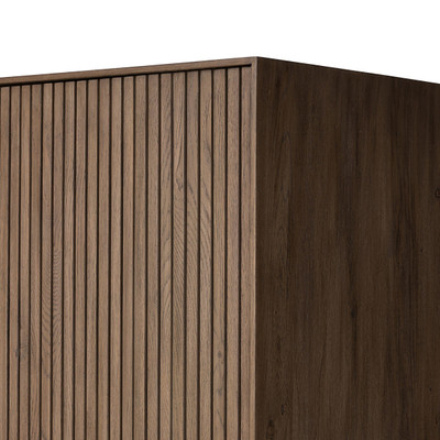 Four Hands Leo Cabinet - Rustic Grey