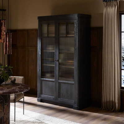 Four Hands Leopold Cabinet - Smooth Sandy Hemlock