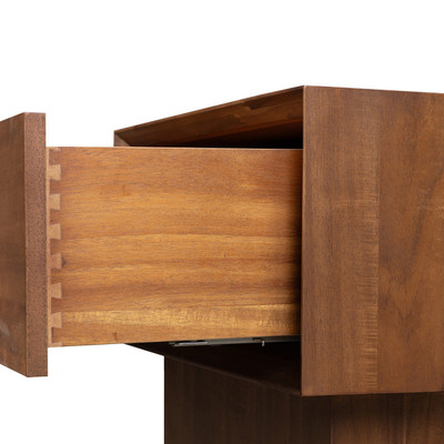 Four Hands Lilas Nightstand - Saddle Tan Veneer