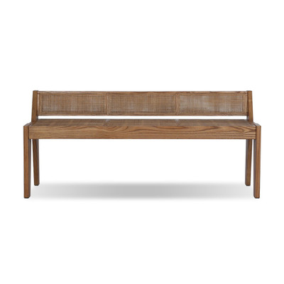 Four Hands Lutz Accent Bench - Toasted Sungkai