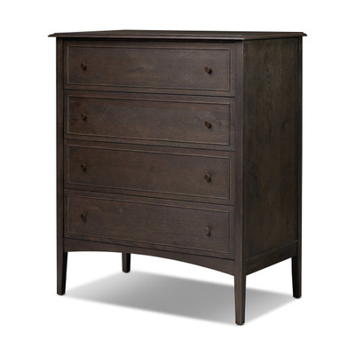 Four Hands Maggie Tall Chest - Smoked Black Oak