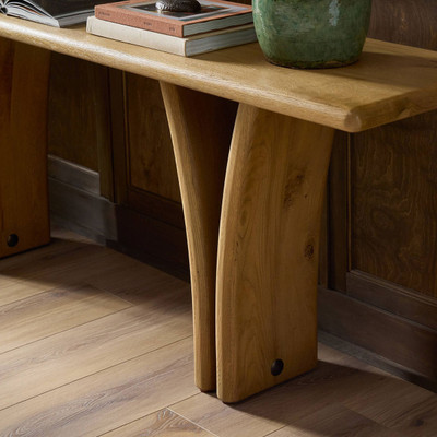 Four Hands Marcon Console Table - Natural Reclaimed French Oak
