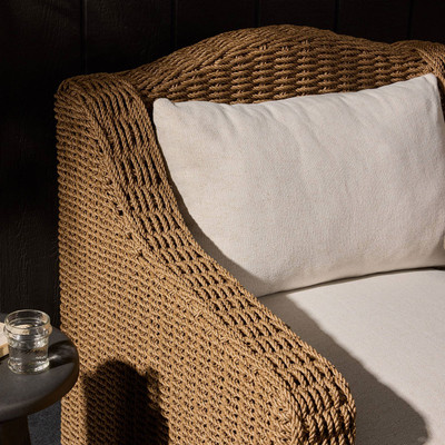 Four Hands Marina Outdoor Chair - Twisted Umber