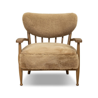 Four Hands Marisol Chair - Desert Shearling