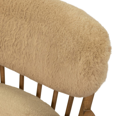 Four Hands Marisol Chair - Desert Shearling