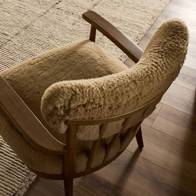 Four Hands Marisol Chair - Desert Shearling