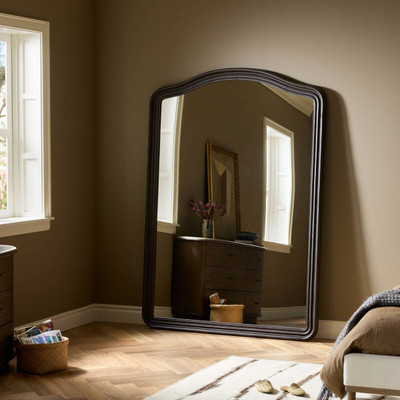Four Hands Maslin Floor Mirror - Rustic Aluminum