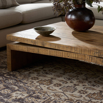 Four Hands Matthes Coffee Table - Sierra Rustic Natural