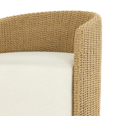 Four Hands Maven Outdoor Dining Chair - Faux Hyacinth