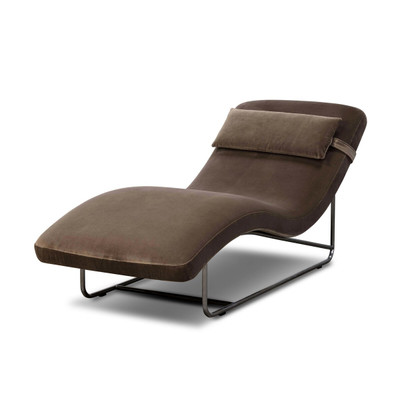 Four Hands Michi Chaise - Surrey Mink