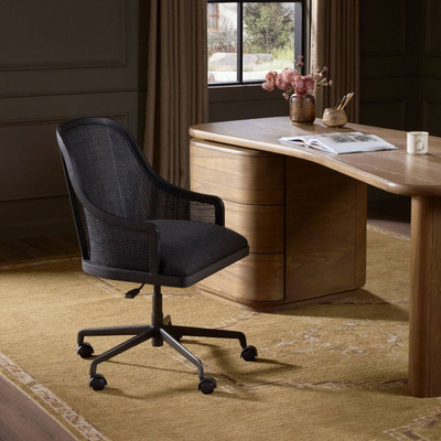 Four Hands Mischa Desk Chair - Gibson Black