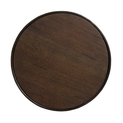 Four Hands Mizu End Table - Aged Belgium Bleach