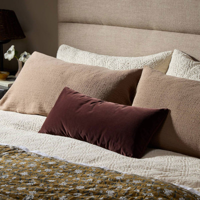 Four Hands Moira Pillow Cover - Surrey Plum - 12" x 28"