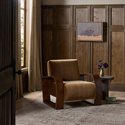 Four Hands Montez Chair - Surrey Ochre