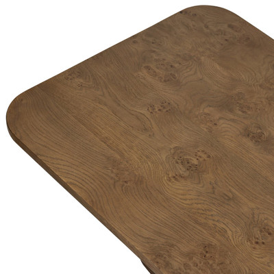 Four Hands Morley Coffee Table - Rye Medium Burl Oak Veneer