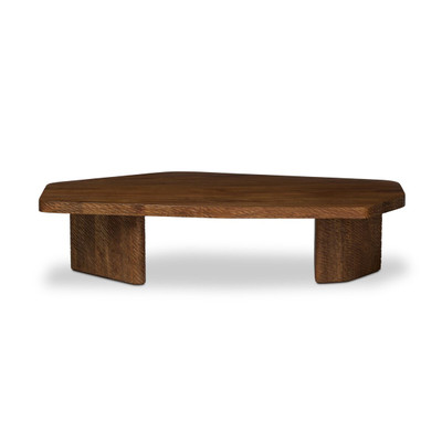 Four Hands Nella Coffee Table - Carved Warm Mango