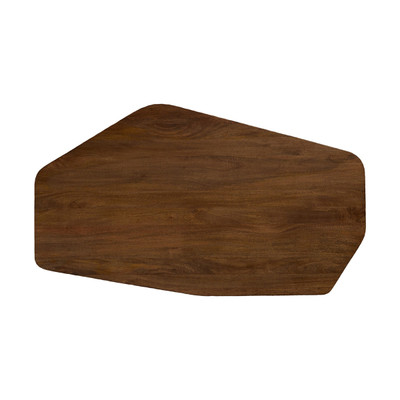 Four Hands Nella Coffee Table - Carved Warm Mango